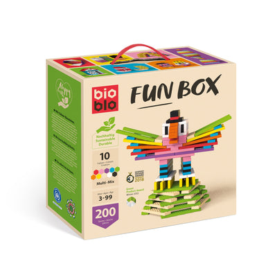 bioblo Fun Box pack of 200 blocks 